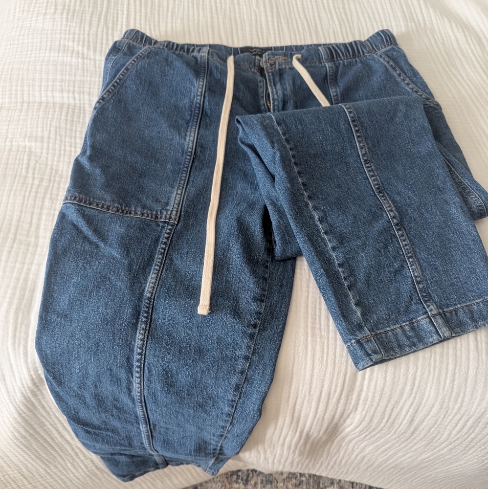 Banana Republic Indigo Tapered Jeans